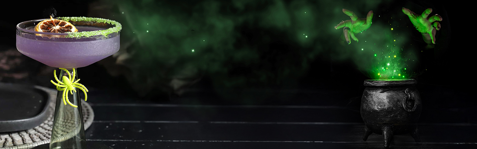 Witches Brew Halloween Cocktail